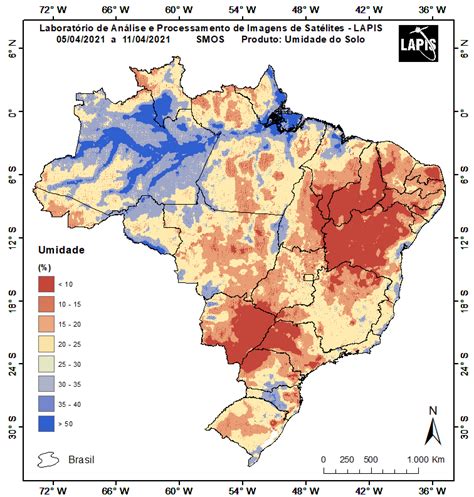 Radiografia Atualizada Da Seca No Brasil Vista A Partir De Mapas