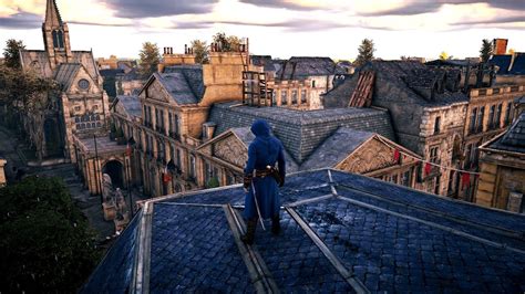 Assassin S Creed Unity Stealth Gameplay Parkour Combat PC YouTube