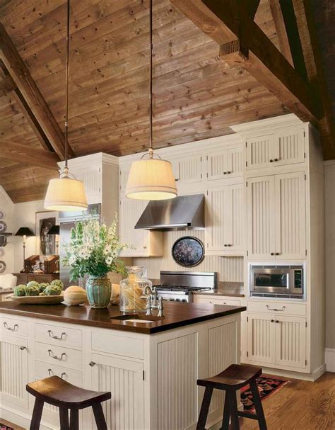Rustic Farmhouse Kitchen Cabinets Makeover Ideas 9 Ki