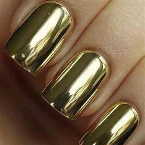 Metallic Gold Nail Polish