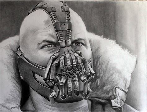 Bane Drawing Pencil Sketch Colorful Realistic Art Images Drawing