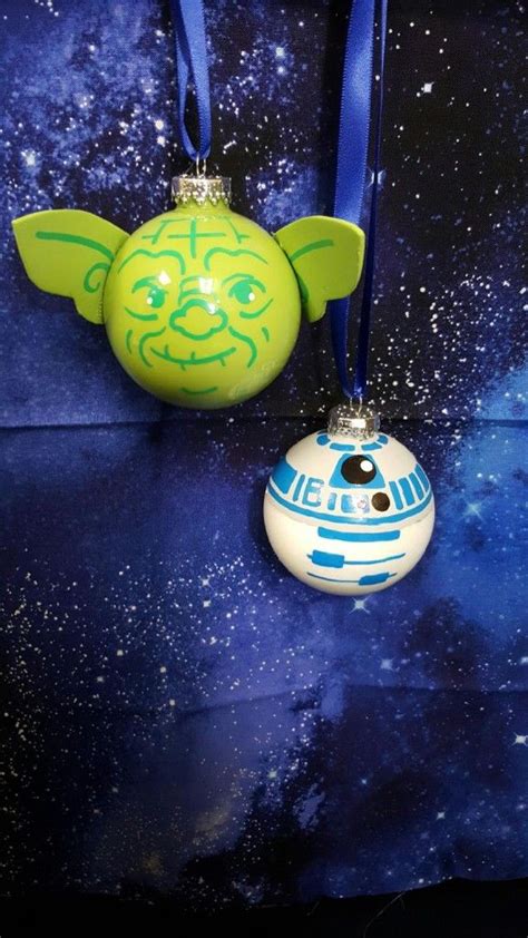 Maybe you would like to learn more about one of these? Star Wars R2D2 and Yoda DIY Ornaments | Star wars christmas ornaments, Star wars christmas tree ...