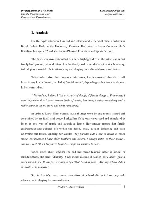 Critical Essay How To Write A Reflection Paper On An Interview