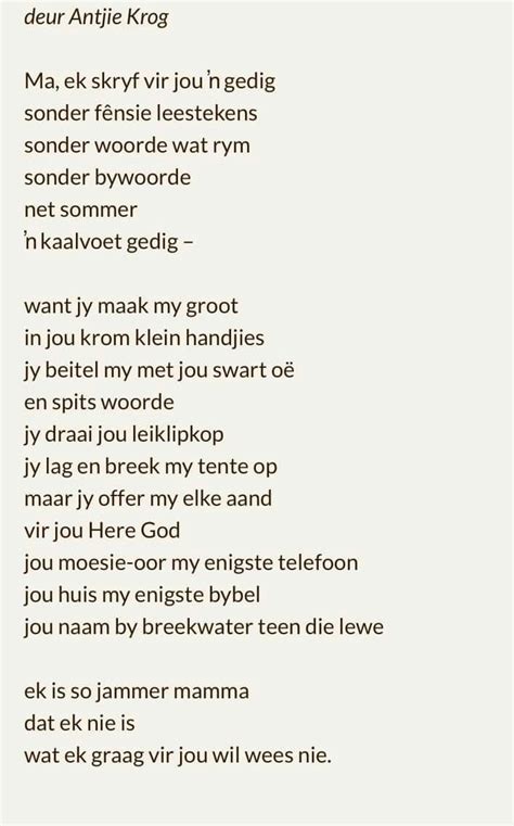 Afrikaanse Gedigte Ideas In Afrikaans Afrikaans Quotes Poems