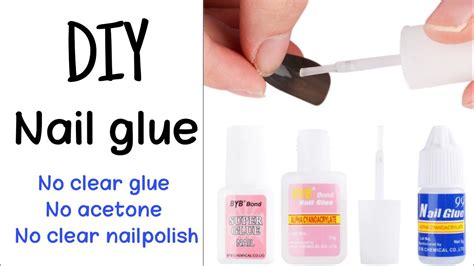 How To Make Strong Nail Glue For Fake Nails Diy Super Strong Nail