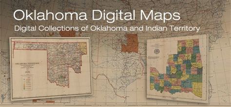 Oklahoma Digital Maps Collection Map Oklahoma Digital