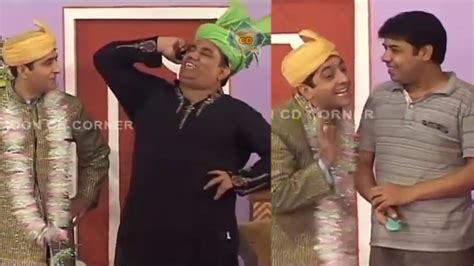 Zafri Khan With Nasir Chinyoti And Naseem Vicky Stage Drama Chalis