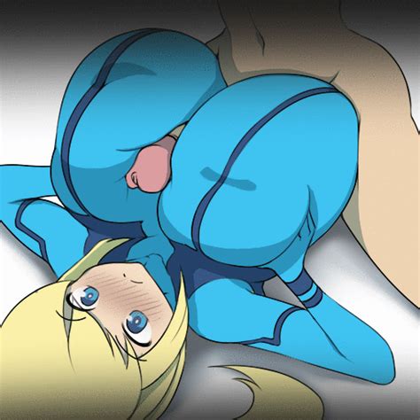 Sinensian Samus Aran Metroid Nintendo Animated Animated  2girls Blonde Hair Blue Eyes
