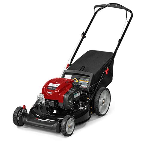 Murray 21 Gas Push Lawn Mower With Briggs And Stratton Engine Side