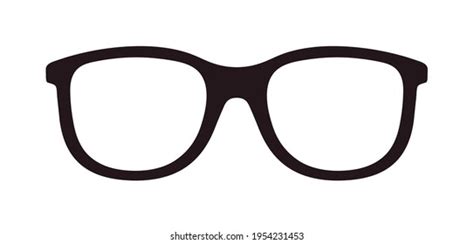 Glasses Icon Eyeglasses Nerd Spectacles Geek Stock Vector Royalty Free 1954231453 Shutterstock