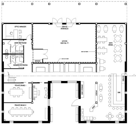 20 Gorgeous Restaurant Kitchen Floor Plan - Home, Family, Style and Art