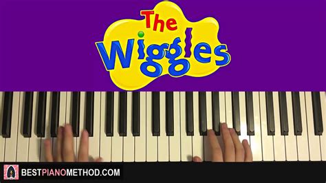 How To Play The Wiggles Get Ready To Wiggle Theme Piano Tutorial
