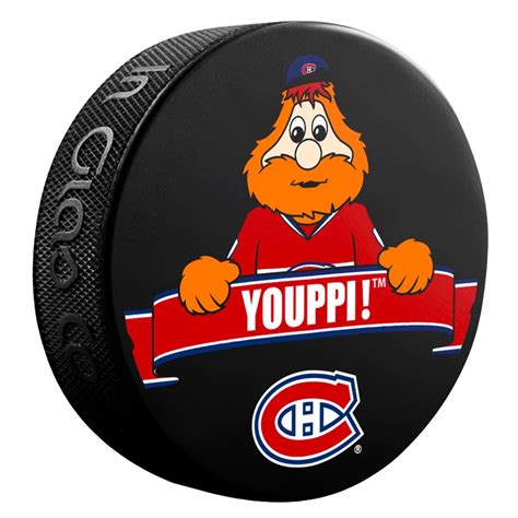 puck mascot inglasco nhl montreal canadiens sportega