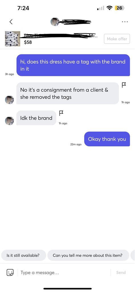 Apparently My Inquiry Warranted Me Being Blocked By The Seller : r/Mercari