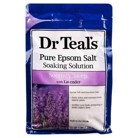 Save On Dr Teals Pure Epsom Salt Soothe And Sleep With Lavender Order