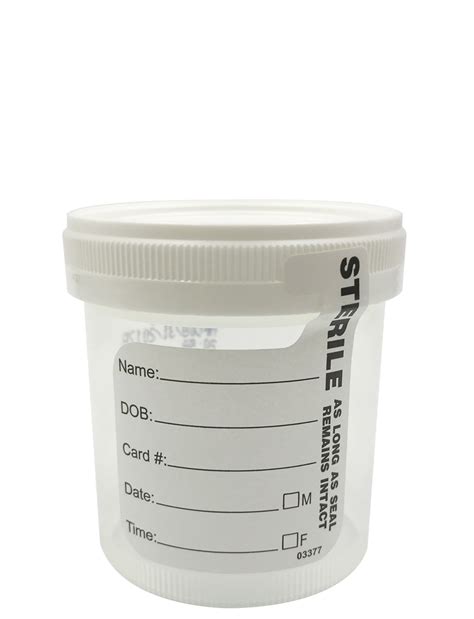 Urine Collection Cup Sterile Wb902 Identify Diagnostics