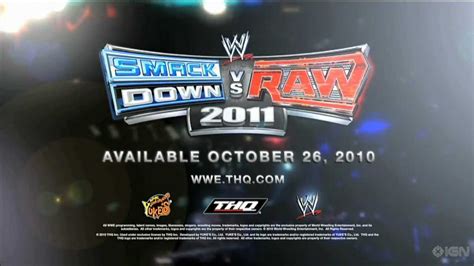 Wwe Smackdown Vs Raw 2011 Trailer This Is Your Moment Youtube