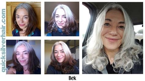 Natural techniques to stop hair from graying requires patience and persistence in the application. How Do You Transition from Dyed Hair To Your Natural Grey ...