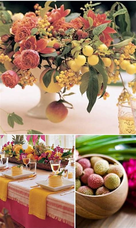 Marquises Blog Fruit Centerpieces For Wedding