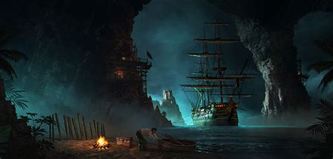 pirate cove on behance