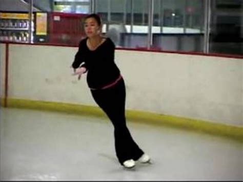 Make sure the knee and toe comes over first with the crossover. Advanced Ice Dancing : How to do an Opposite Crossover in Ice Dancing | Ice dance, Ice skating ...