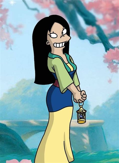 Mulan Amy Wong Futurama Walt Disney Animation Studios Futurama Cartoon Art