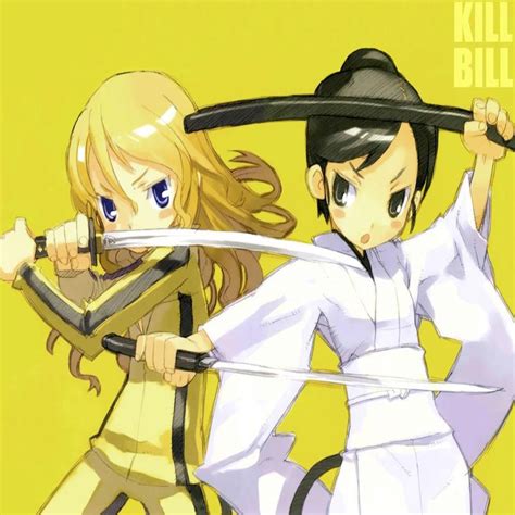 The child she carried in her. Anime Kill Bill