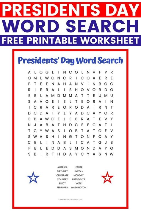 Printable Presidents Day Trivia