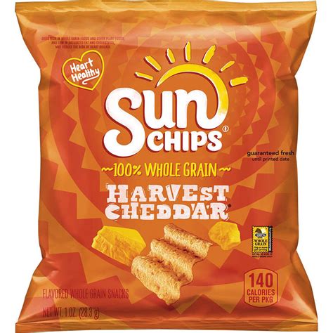 Sun Chips Multigrain Harvest Cheddar Chips