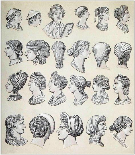 Ancient Roman Hairstyles Of Woman And Men Roman Hairstyles Roman