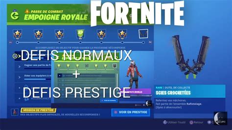 Fortnite Explications Récompenses Liste Complète Des Défis