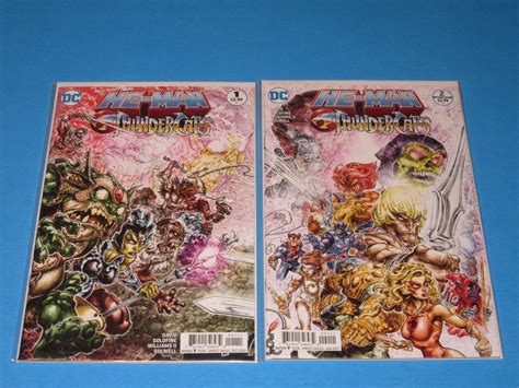 Lot Of 2 Dc Comics He Man Thundercats 1 2 Sold