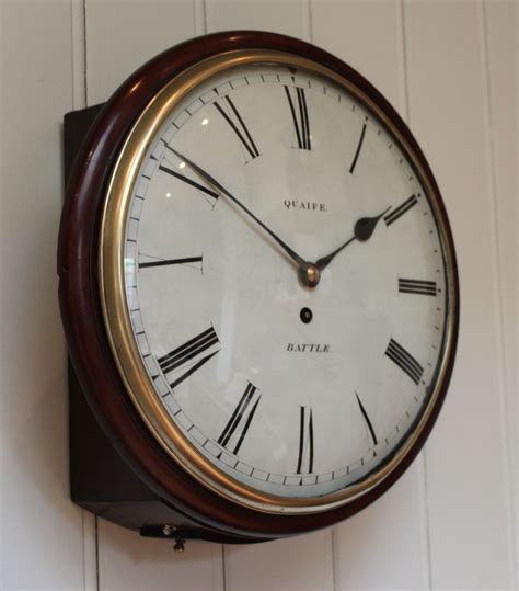 Antiques Atlas Mid 19th Century Convex Dial Clock