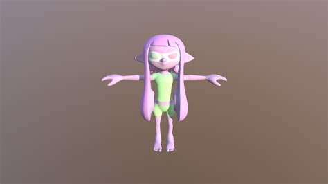 Inkling Girl Model Patch V0 1 Download Free 3d Model By Squaremario87