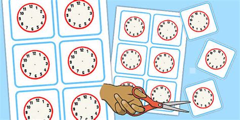 Blank Clock Faces Ks1 Primary Resources Twinkl
