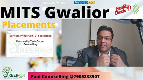 Mits Gwalior Review Placements Mpdte Jee Mains Career Counselling Sagar
