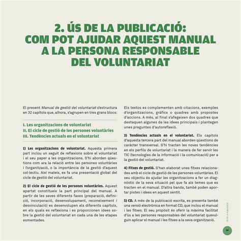 Manual De Gestió Del Voluntariat By Observatori Del Tercer Sector Issuu