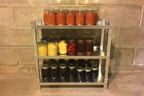 Stackable Shelves For Mason Canning Jars Meritt Products Llc