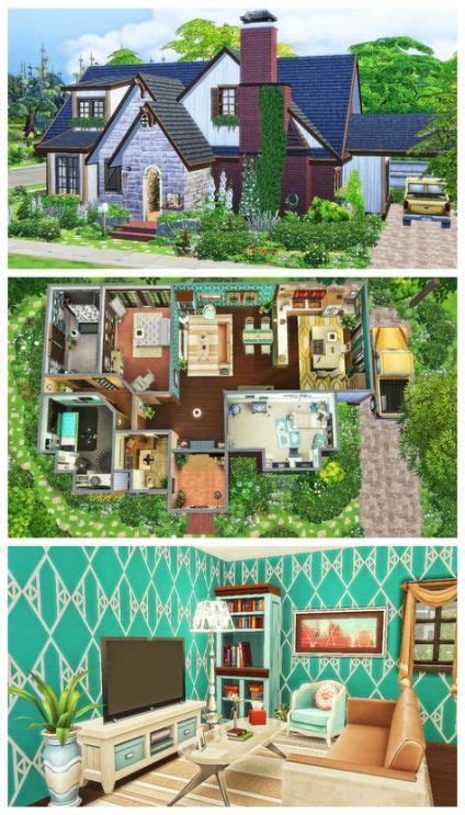 44 Ideas House Sims 4 Ideas Sims House Sims Building Sims 4 Houses