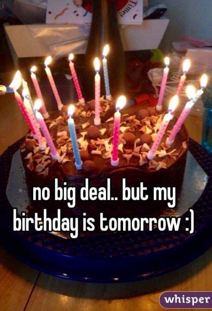 tomorrow is my birthday funny quotes shortquotes cc