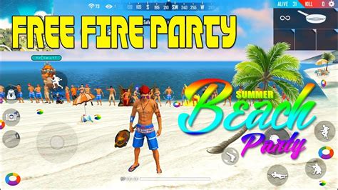 Factory challenge 49 player in last zone free dj alok for everyone garena free fire. SUMMER BEACH PARTY IN FREE FIRE HISTORY | PARTY WITH MY ...