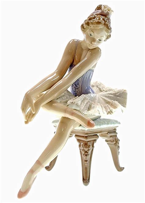 Lot Lladro Ballerina Glossy Porcelain Figure 5498