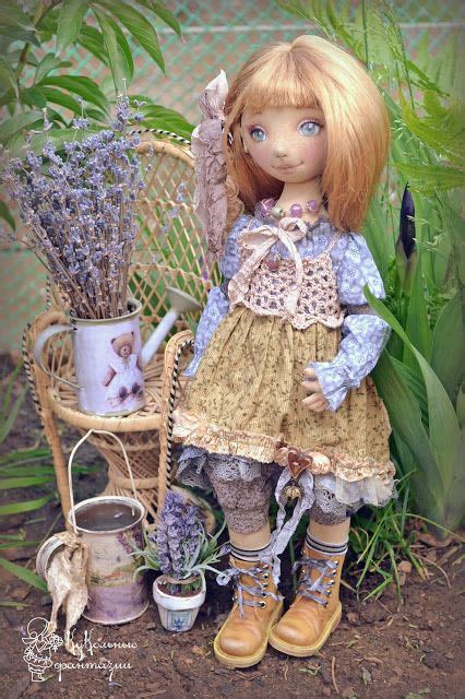 Коллекция кукольных фантазий Эмили бохо и немного лаванды Soft