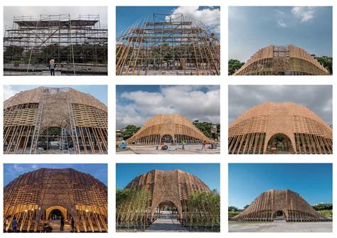Zuo Studio Creates A Majestic Riverside Bamboo Pavilion In Taichung Taiwan