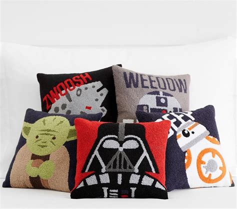 Pottery Barn Kids Star Wars Boucle Decorative Pillows Star Wars Kids