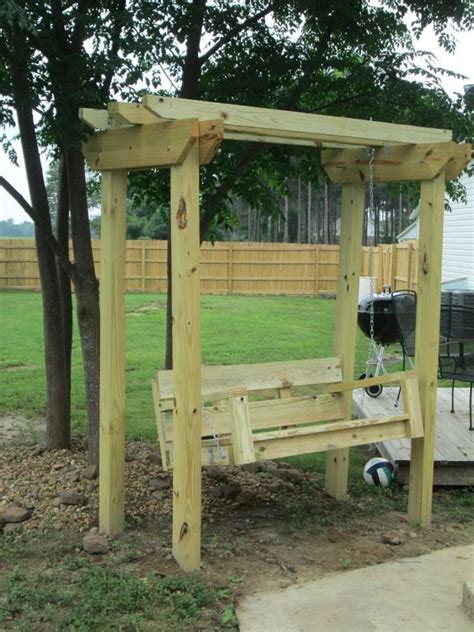 Diy Swing And Arbor Swing Plans From From Ana Whites Site