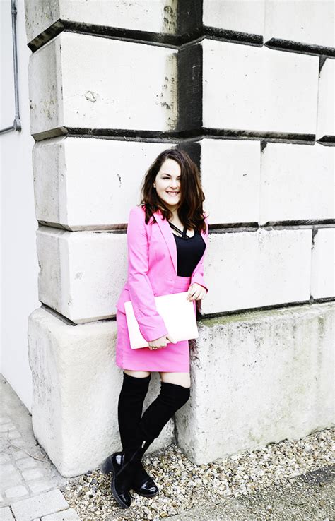 What I Wore The Pink Power Suit Lela London Travel Food Fashion
