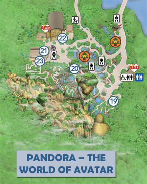 pandora world avatar map the dis