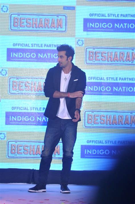 Ranbir Kapoor Launches Besharam Collection By Indigo Nation