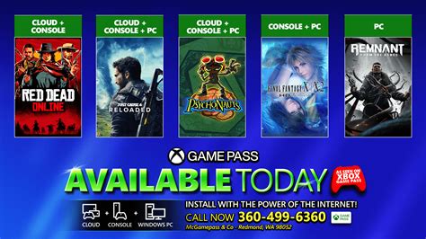 Cinco Juegos Más Están Disponibles Con Xbox Game Pass El Día De Hoy